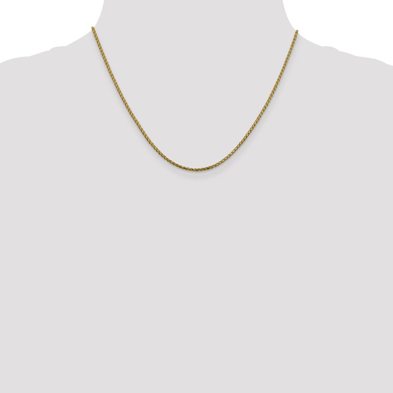 14K 1.6mm D/C Open Franco Chain