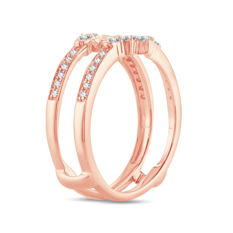 14K 0.34Ct Diamond Ring Guard