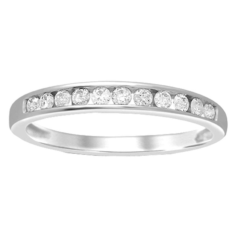 14K  0.27Ct Diamond Ladies  Band