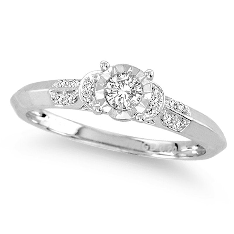 14K 0.20Ct Diamond Ring