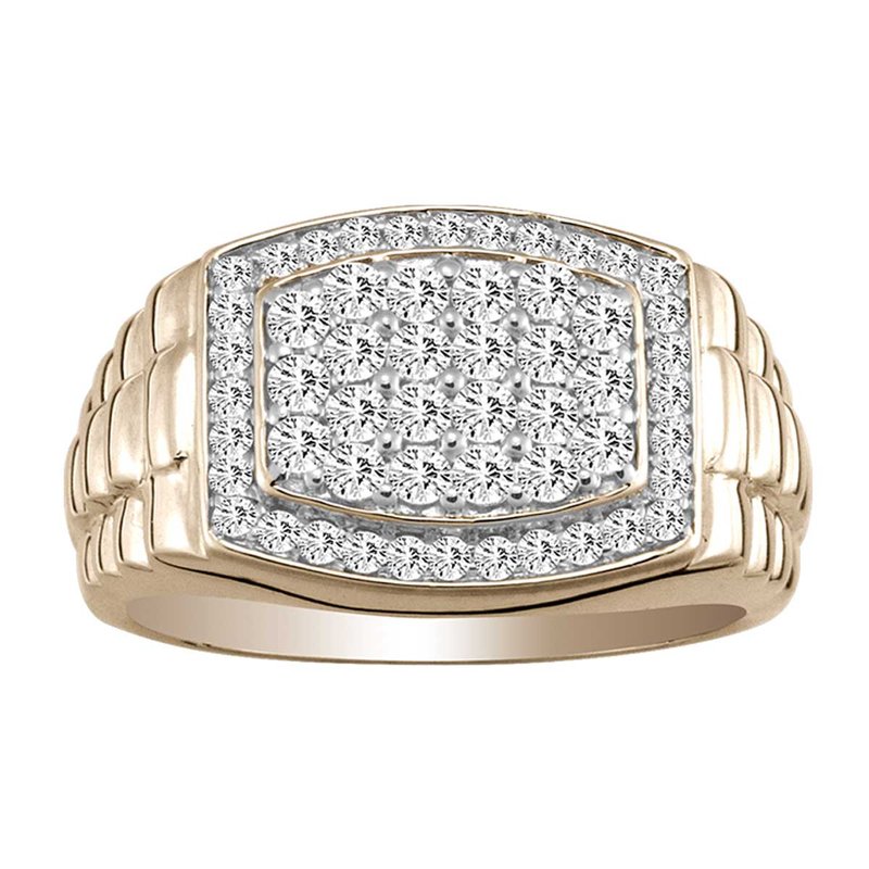 14K 0.75Ct Diam Men&amp;Apos;S  Ring