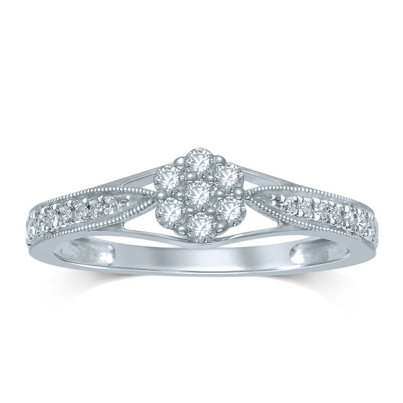 14K  0.25Ct  Diamond  Ring