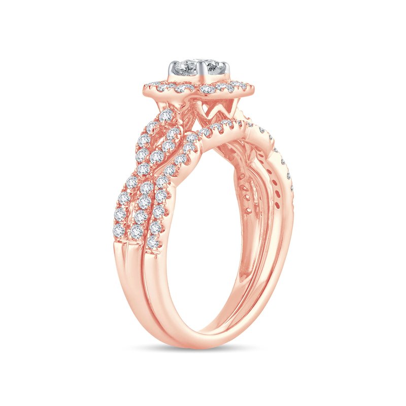 14K 1.00Ct Diamond Bridal Ring