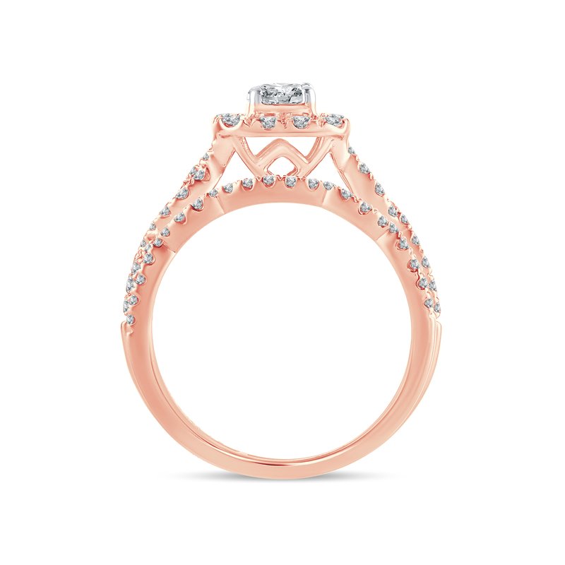 14K 1.00Ct Diamond Bridal Ring