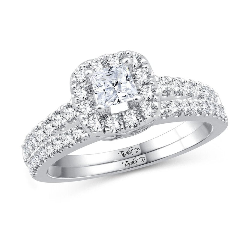 Platinum 1.00Ct Diam Bridal Ring