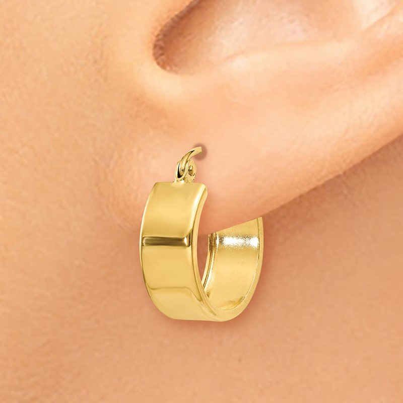 14K Small Hoop Earrings
