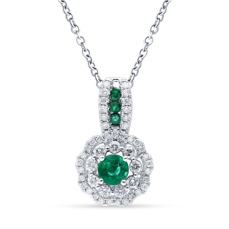 14K 0.35Ct Diamond Pendant