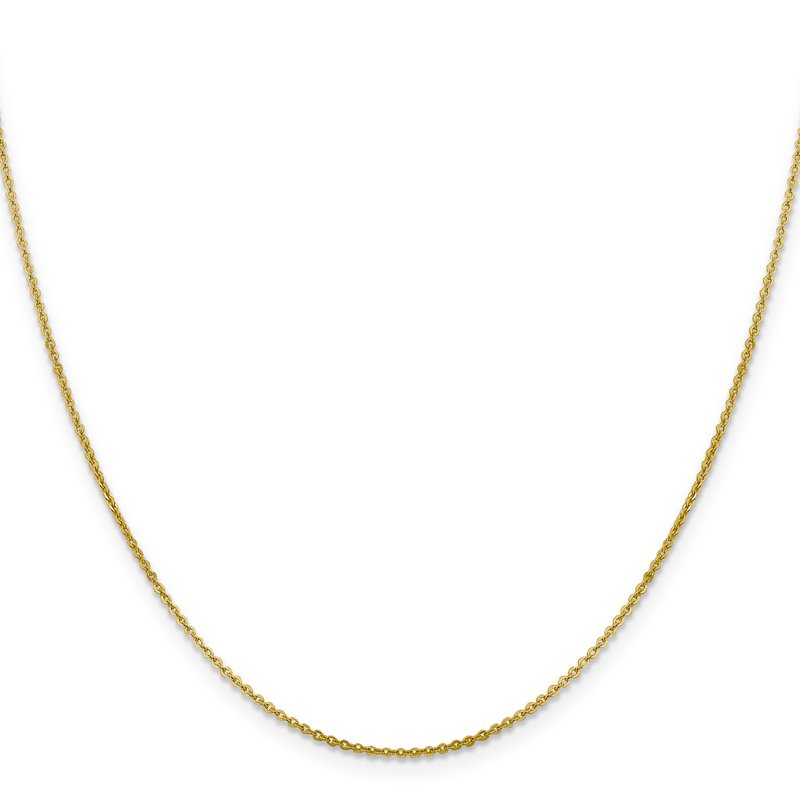 14K 1.4mm Flat Cable Chain