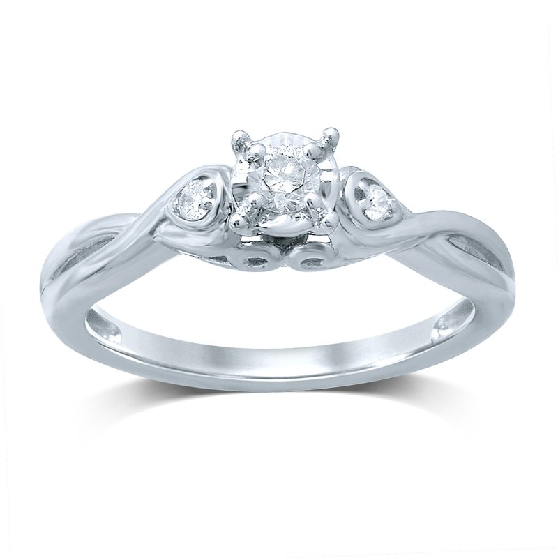14K 0.19Ct Diamond Ring
