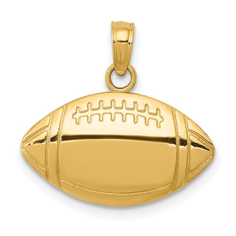14k Football Charm