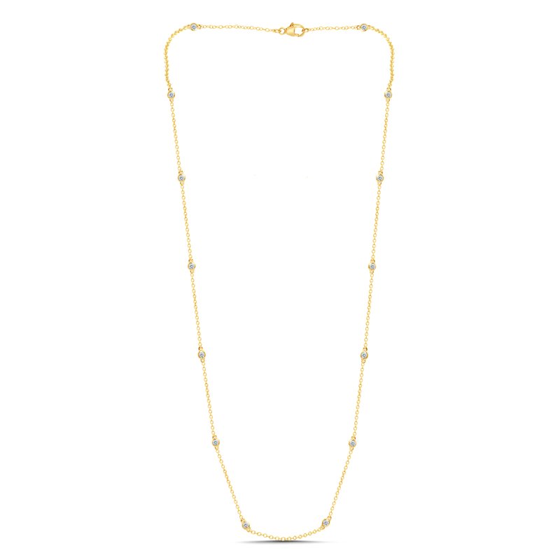 14K 0.30Ct Diam Chain