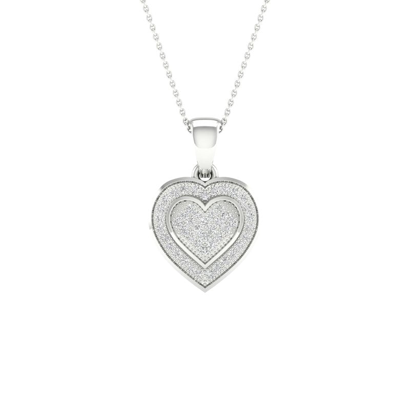 10K 0.15Ct Diam Pendant