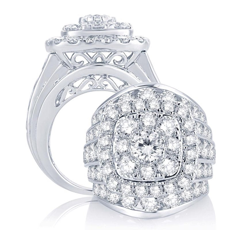 14K 10.00Ct Dima Bridal Ring