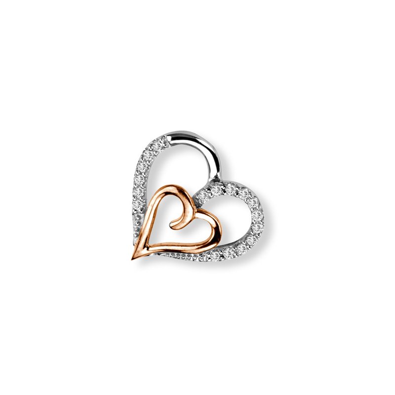 14K 0.12Ct Diamond Pendant