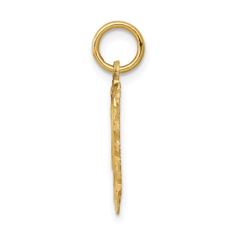 14k 20 in Heart Charm