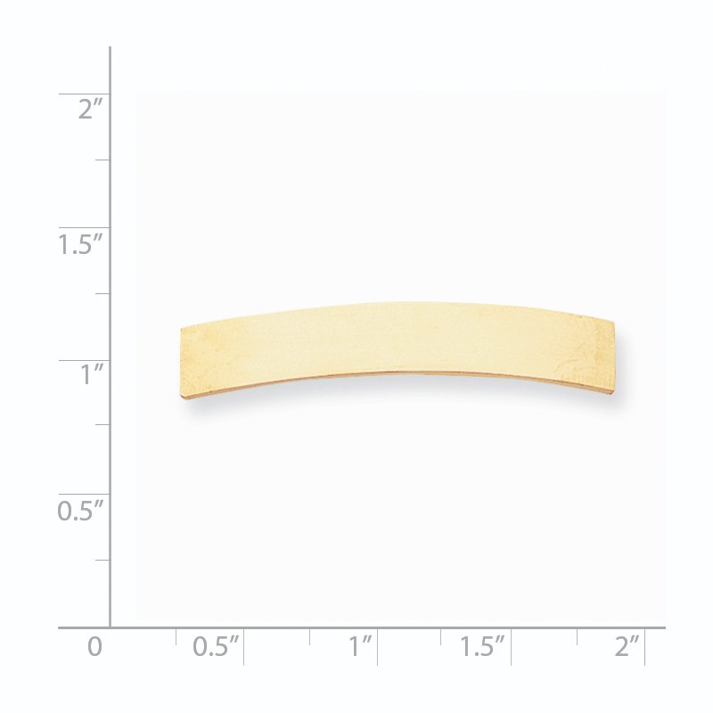 14k 46x7x1.25 mm ID Plate