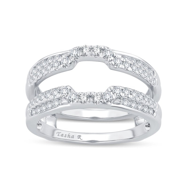 14K 0.50Ct Diamond Ring Guard