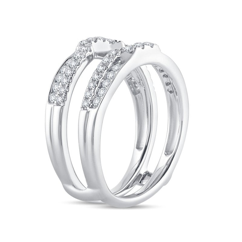 14K 0.50Ct Diamond Ring Guard
