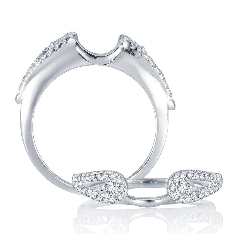 14K  0.33 Ct  Diamond Ring Guard