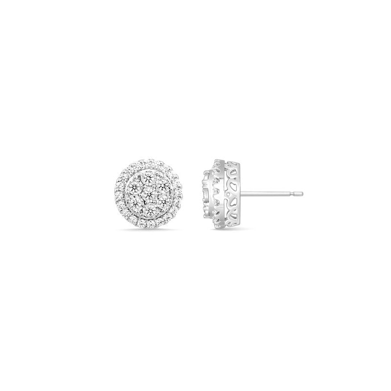 14K Diamond Earring