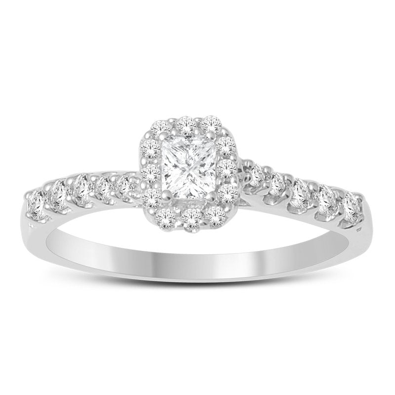 14K 0.50Ct Diamond Bridal Ring