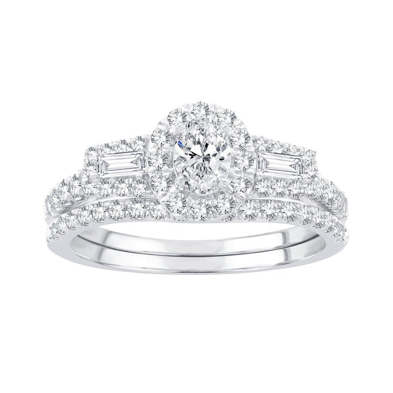 14K 1.00Ct Diamond Bridal Ring