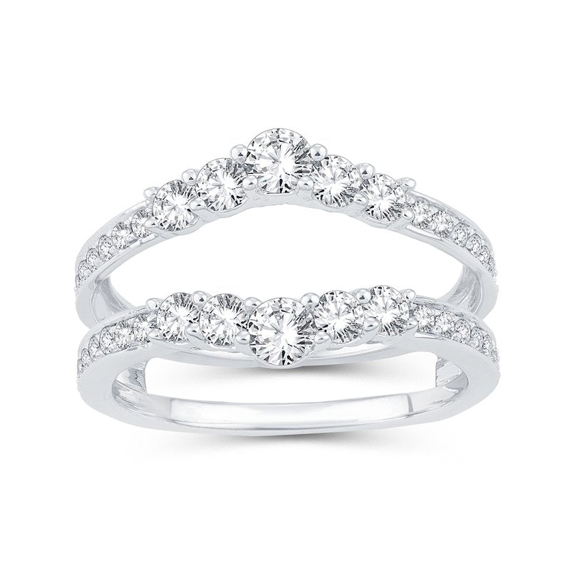 14K 1.00Ct Diamond Ring Guard