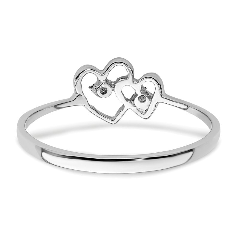14k White Gold AAA Diamond ring