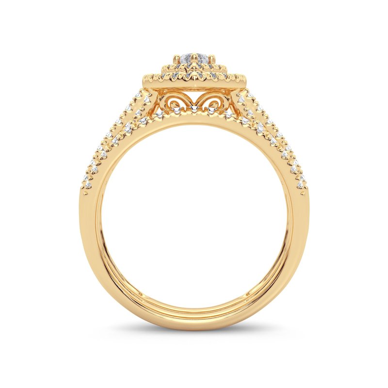 14K 1.00Ct Diamond Bridal Ring