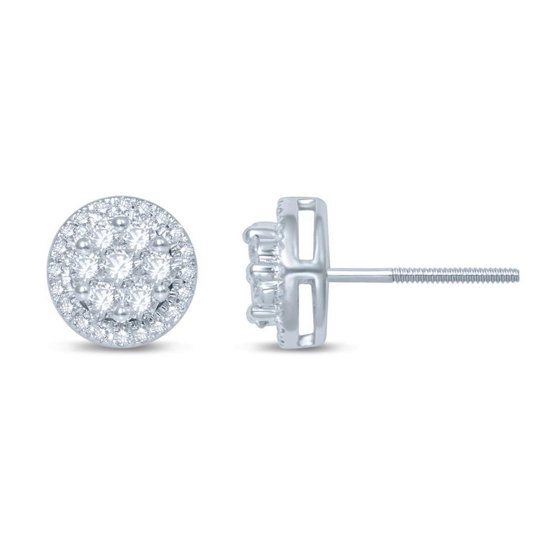 14K 0.50Ct Diamond Earring