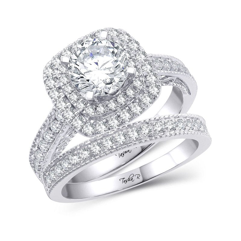 14K 0.75Ct Diam Semi Mount Ring