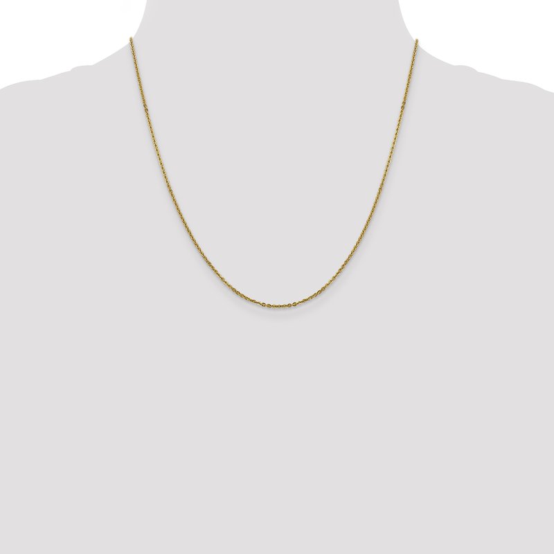 14K 1.7mm Flat Cable Chain