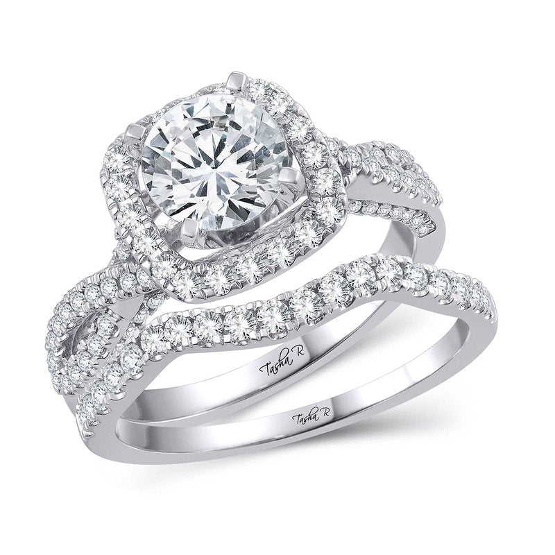 14K 0.75Ct Diam Semi Mount