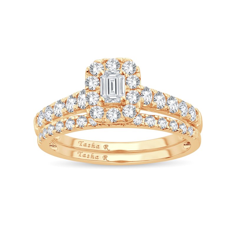 14K 1.02Ct Diamond Bridal Ring