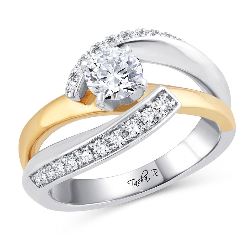 14K 0.31 Diam Semi Mount