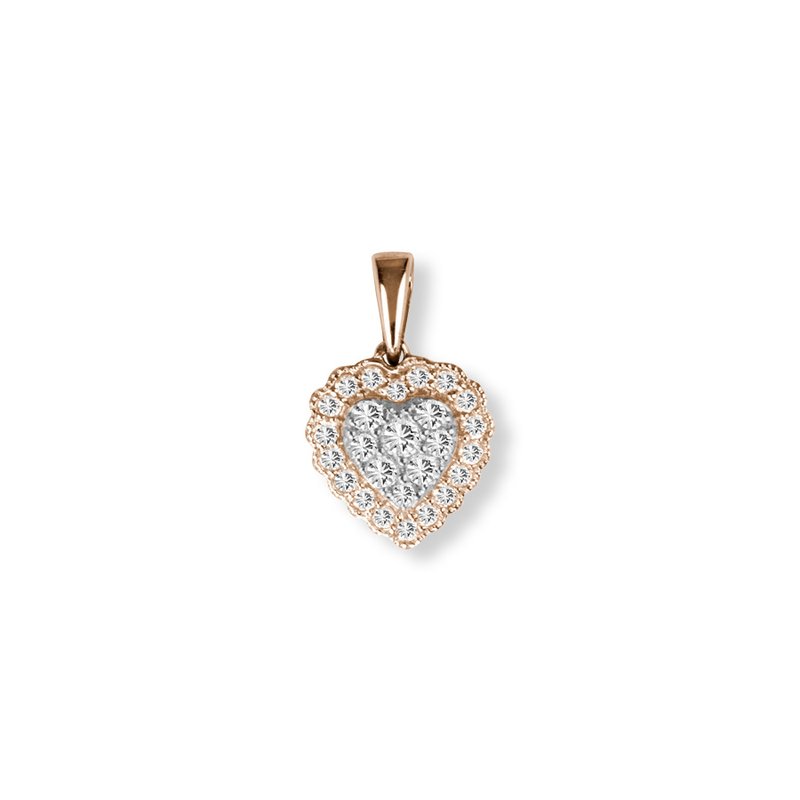 14K 0.33Ct Diamond Pendant