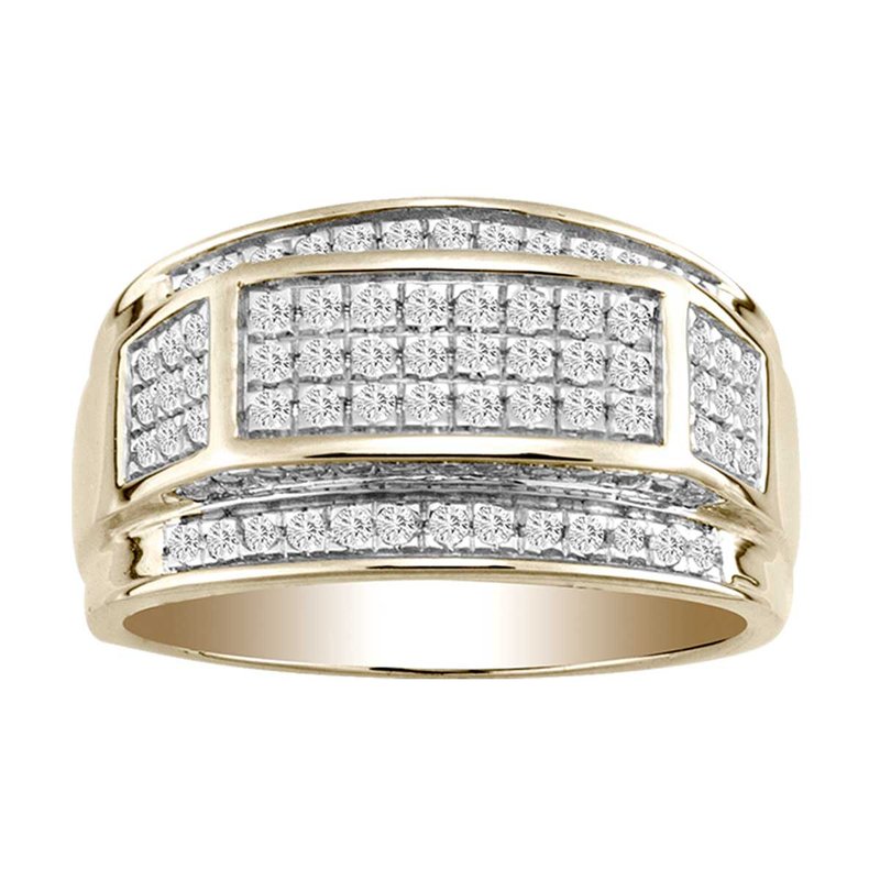 14K 1.00Ct Diam Mens Ring