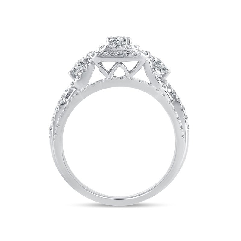 14K 01.00Ct Diamond Band