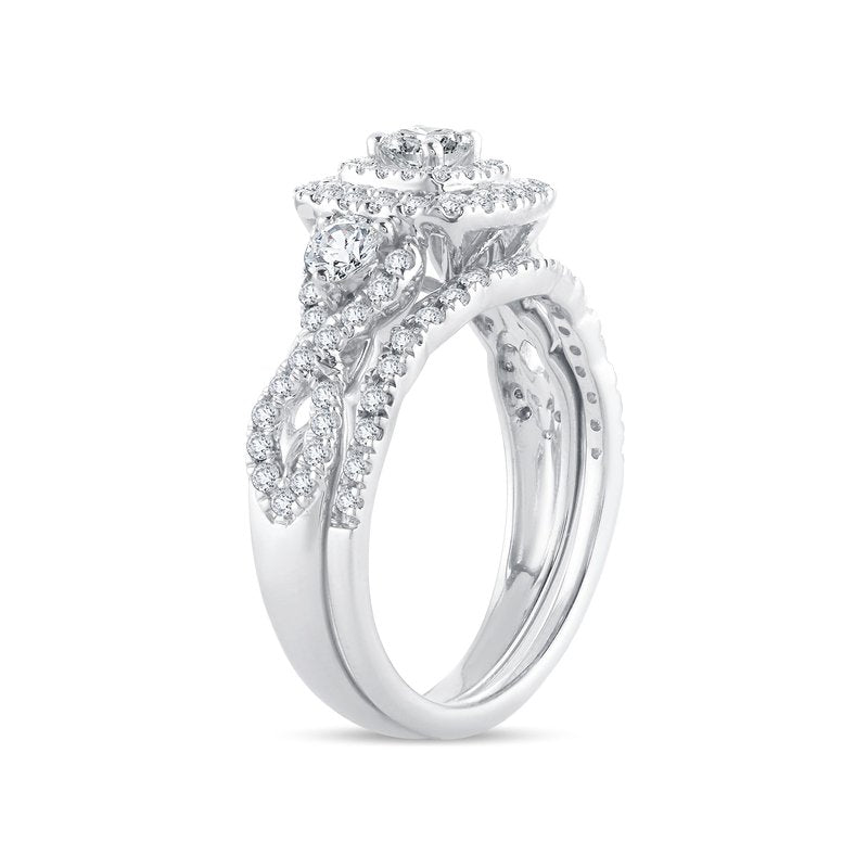 14K 01.00Ct Diamond Band