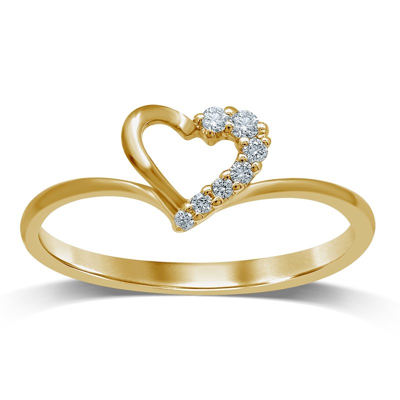 14K 0.07Ct Diamond Ring