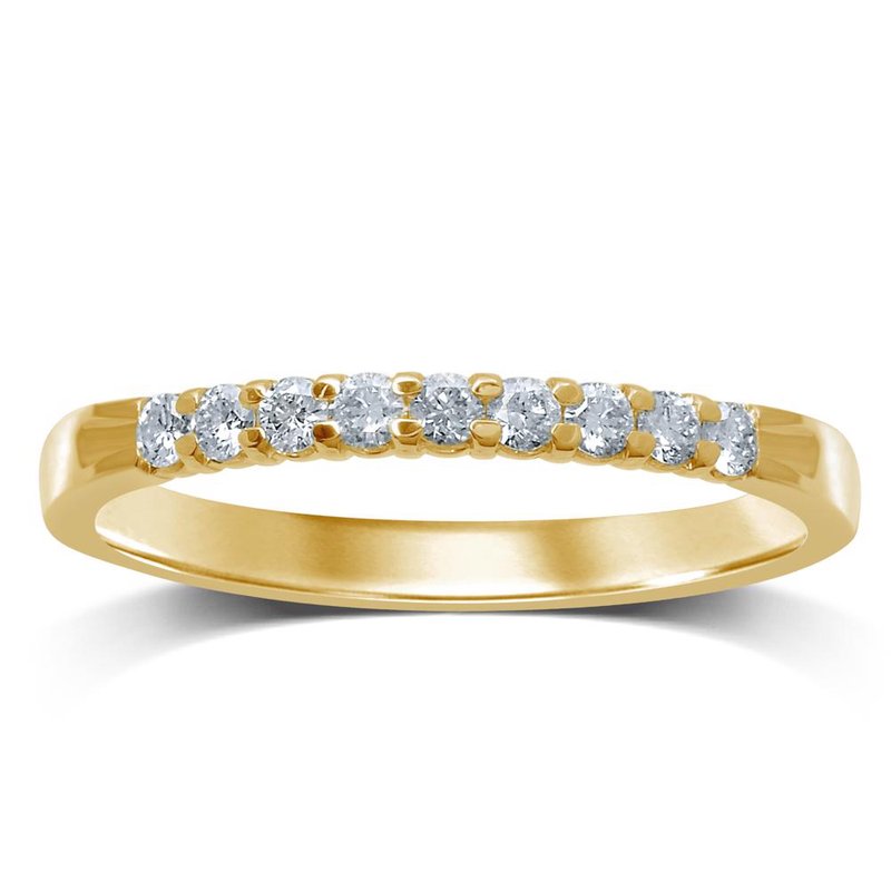 14K 0.21Ct Diamond Band
