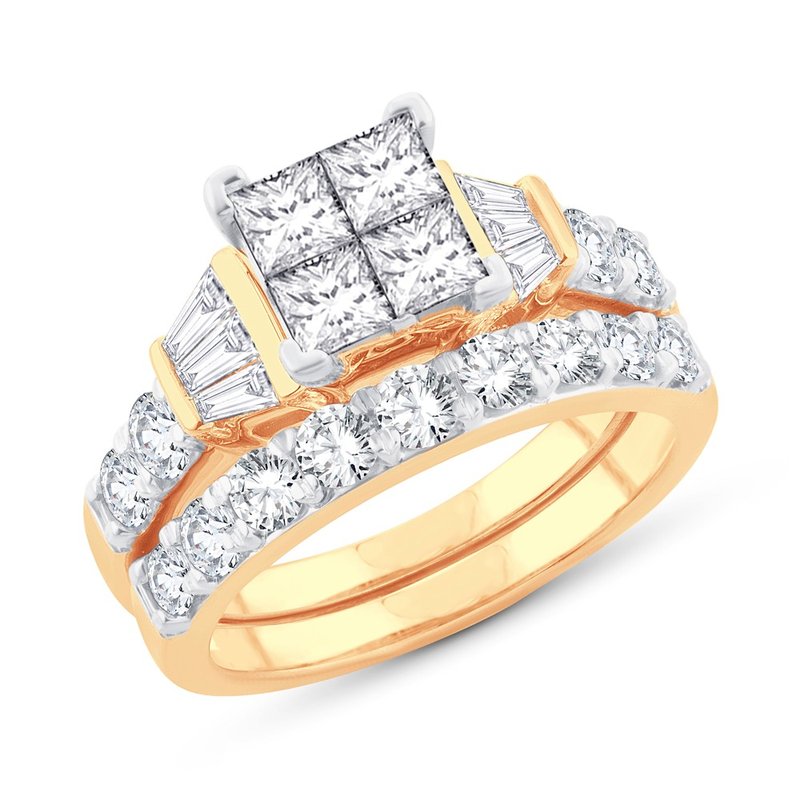 14K  2.00Ct Diamond Bridal  Ring