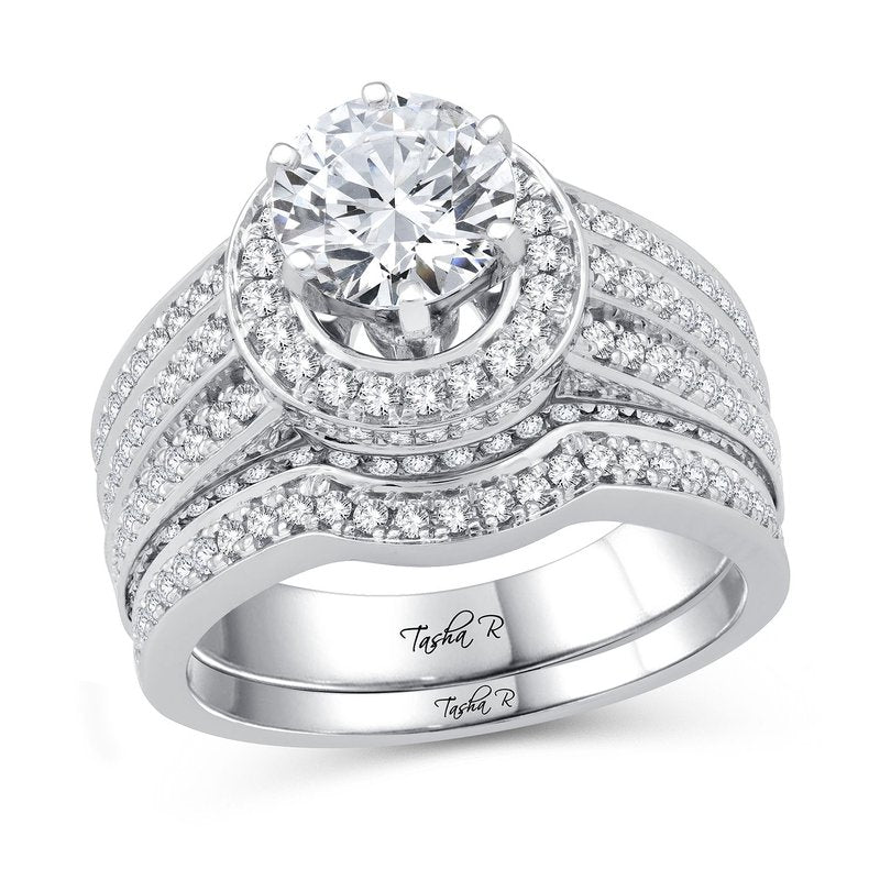 14K 1.03Ct Diam Semi Moujnt Ring