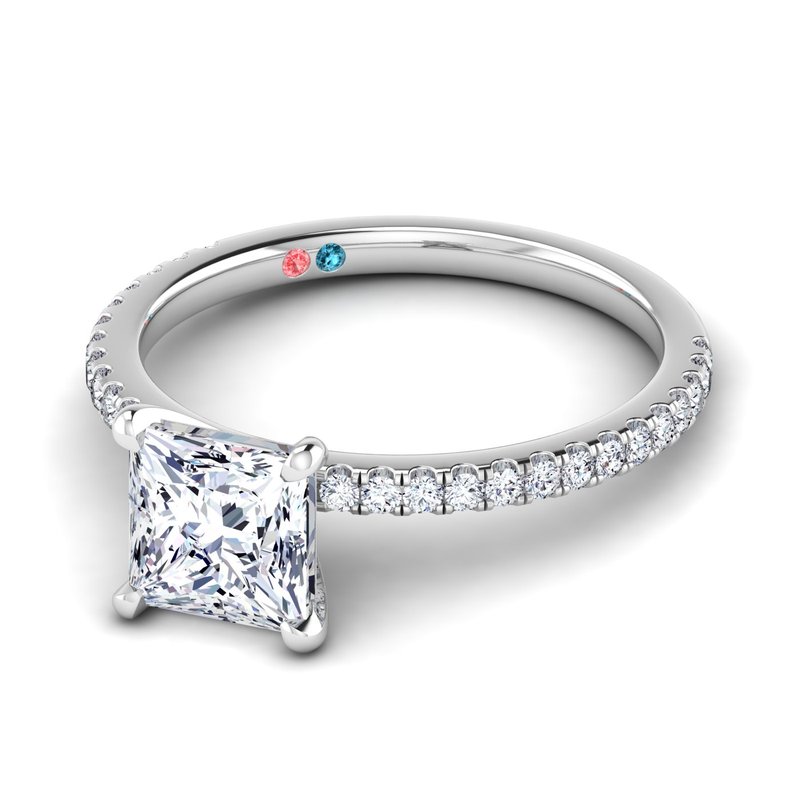 Lab Grown Diamond Pave Petite Ring