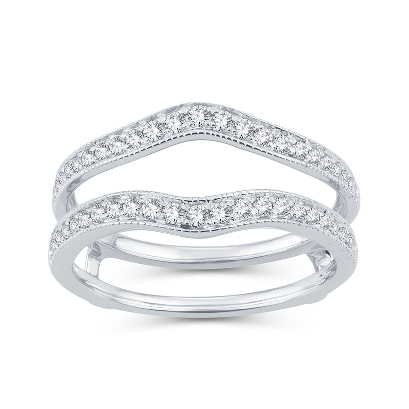 14K  0.40Ct  Diamond  Ring Guard