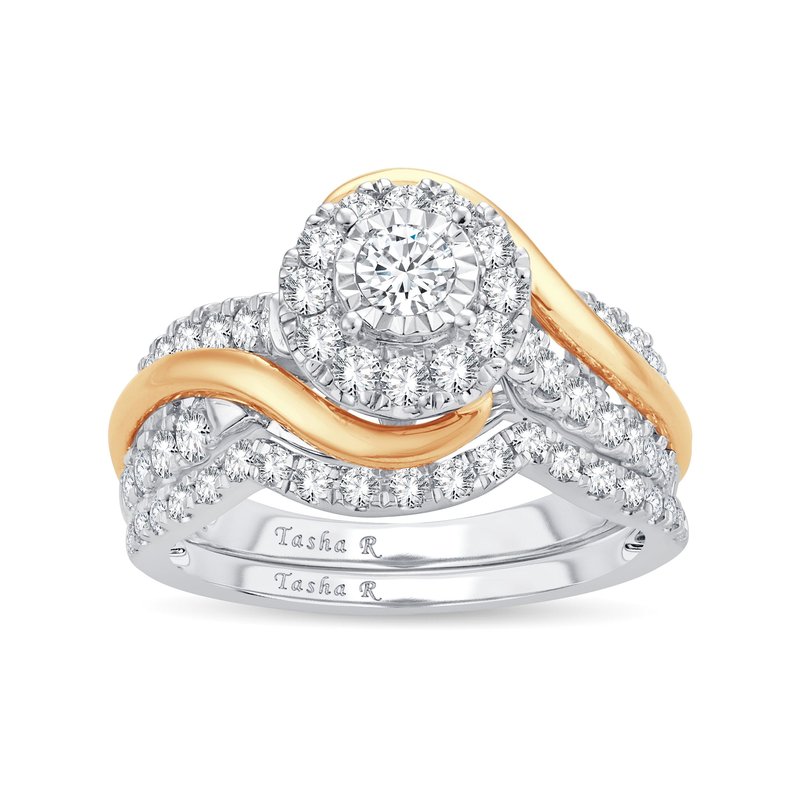 14K 1.10Ct Diamond Bridal Ring