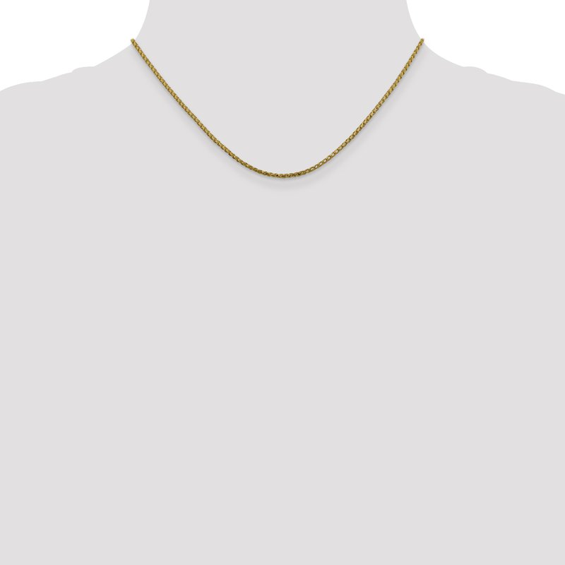 14K 1.6mm D/C Open Franco Chain