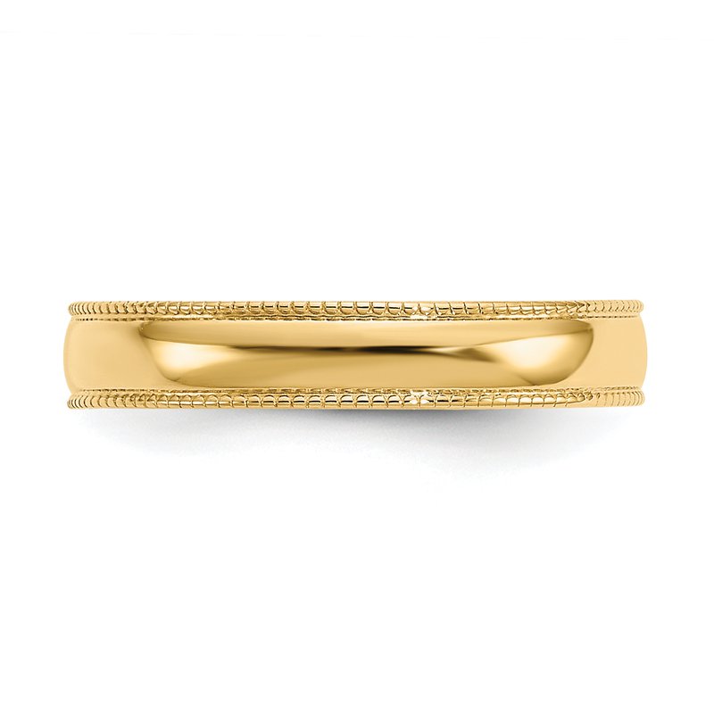 14K Milgrain Adjustable Toe Ring