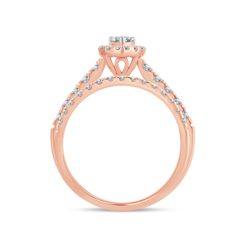 14K 1.00Ct Diamond Bridal Ring