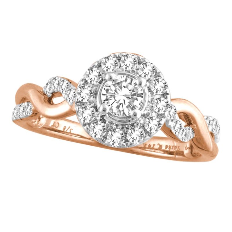 14K 0.64Ct Diamond Ring